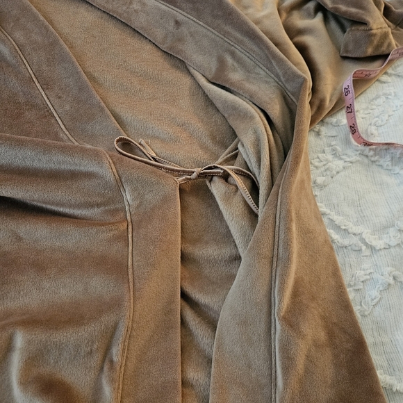 Skims Velour Sleep Robe in Sienna XS Missing The Belt - Picture 5 of 8